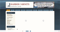 Desktop Screenshot of harborcabinets.com